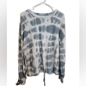 Como Vintage Women Size XL Longsleeve Pullover Tie Dye